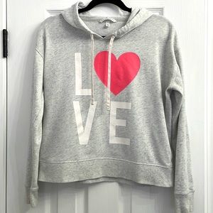 Victorias Secret Love Hoodie Sweatshirt